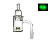 D-SMOKE Quartz Banger + Tornado Cap + Dab Pearls - 14.5mm Male