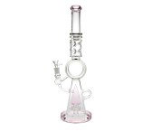 D-SMOKE Ring of Insanity Bong - Pink