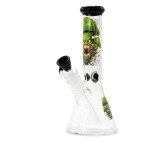 Evil Mushroom Beaker Glass Ice Bong 26 cm