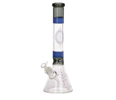 Geometric Design Ice Bong - 7mm - Limited Edition