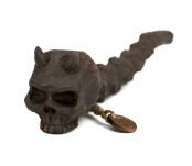 MamaJah Devil Skull Backbone Pipe 25 cm
