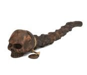MamaJah Skull Backbone Pipe 25 cm