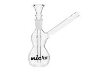 Micro Glass Fitted Bong 15 cm