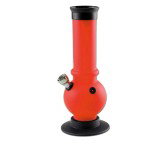 Oranje lichtgewicht kleine bong - Acryl
