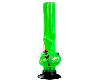 Twisted Acryl Ice Bong - 32 cm - Green