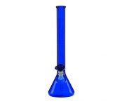 Pure Glass 38mm 14 inch Classic Beaker Blue