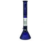 Pure Glass 50mm 10 Arm Tree Percolator Beaker Blue